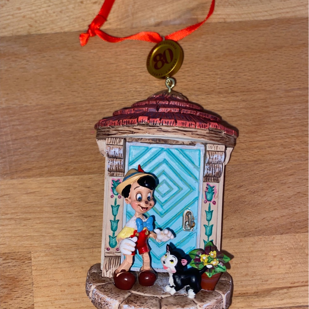 Disney 80th anniversary Pinocchio ornament